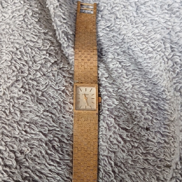 Bulova Jewelry - Vintage Womens Bulova Watch. Elegant Gold-Tone. Missing Back. Can Buy On Ebay.